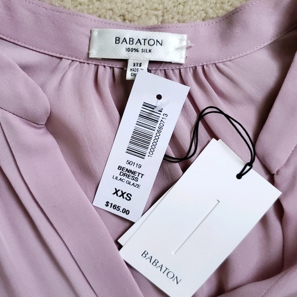 RARE 100% Silk Aritzia Babaton Bennett dre… - Picture 6 of 8